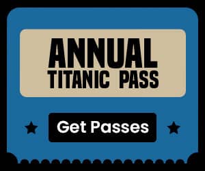 Annual Titanic pass advertisement