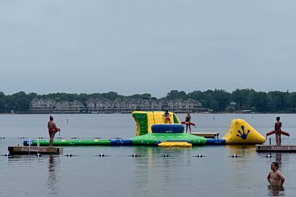 Phil's Beach in Wauconda, Illinois, is a historic 3.5-acre swimming destination on Bangs Lake, famous as a 1980 The Blues Brothers filming location