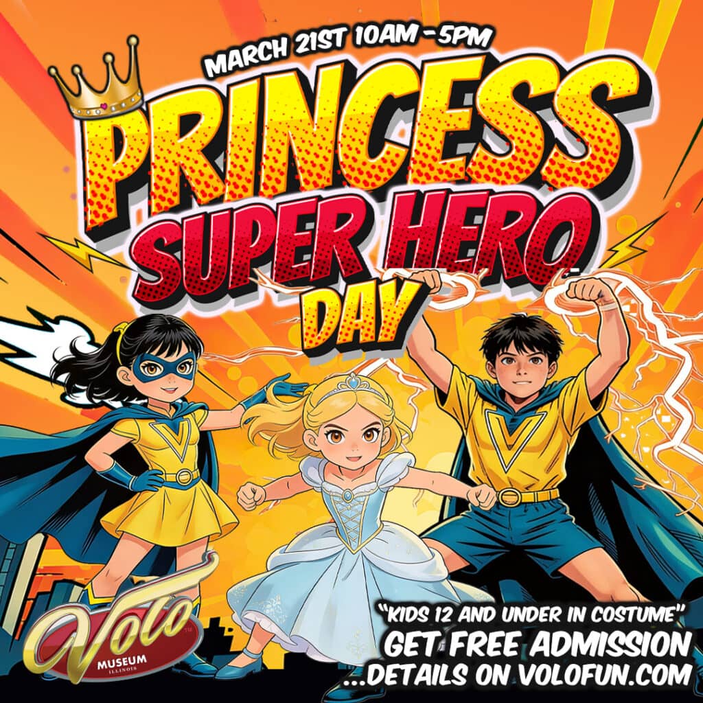 Princess super hero day sat. march 21st Kids 2 and under in costume get FRE Gold Passes.