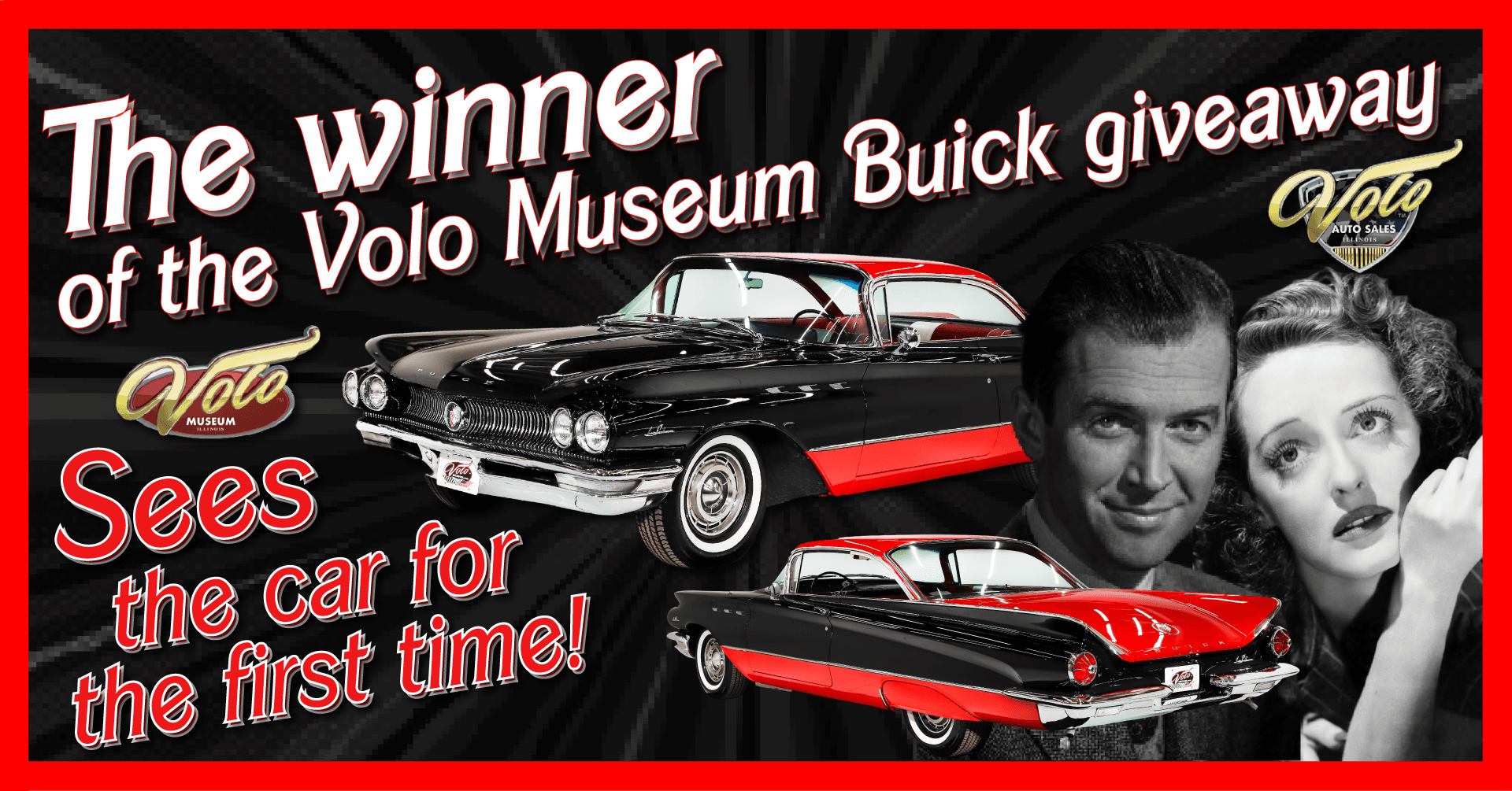 Classic Buick giveaway announcement banner