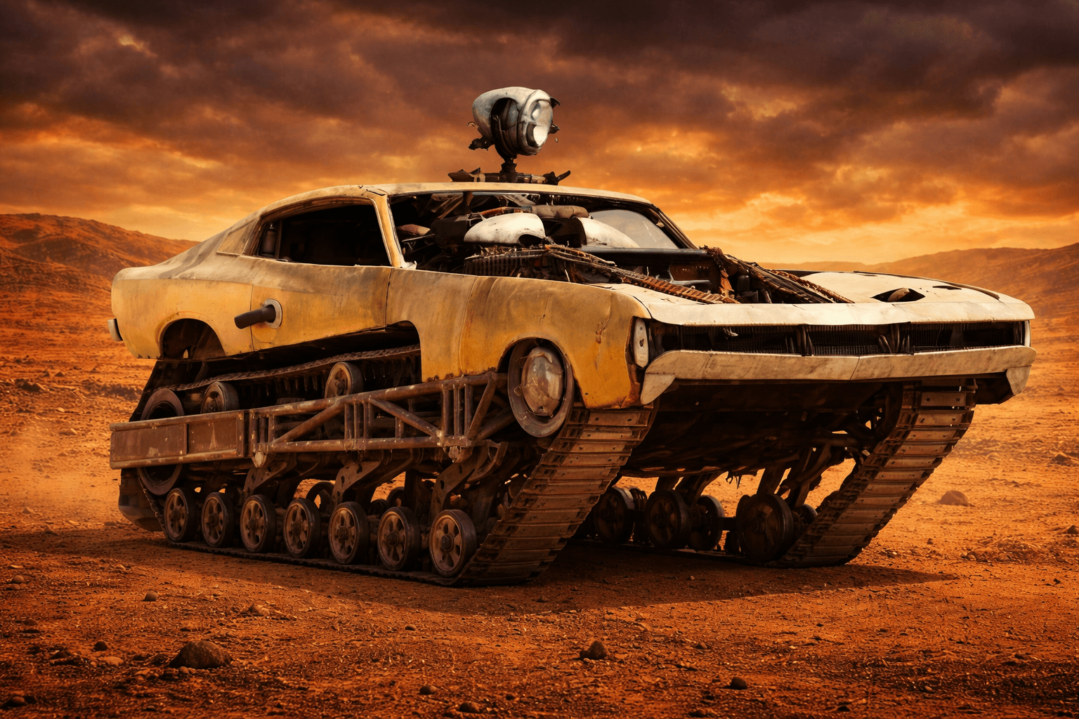 The Peacemaker is the fearsome vehicle driven by the Bullet Farmer, one of Immortan Joe’s most powerful allies in Mad Max: Fury Road.