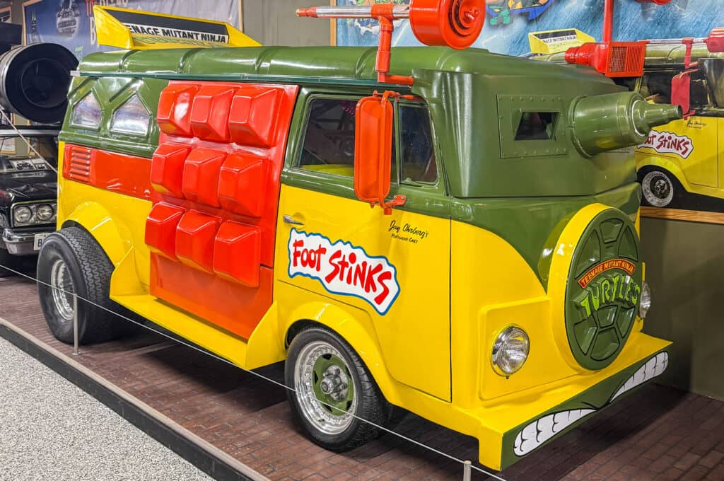 tmnt party wagon van at volo museum