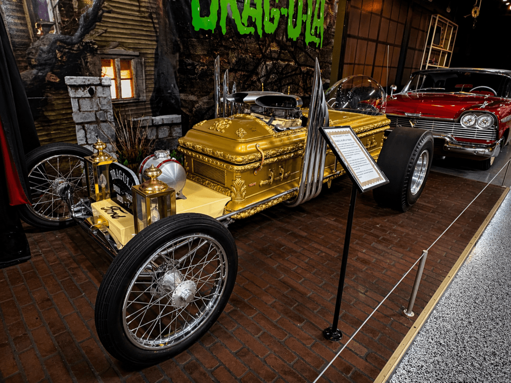 grampa monsters legendary Dragula on display at volo museum