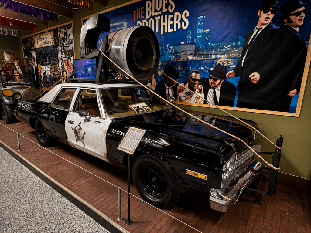 Classic car from The Blues Brothers
