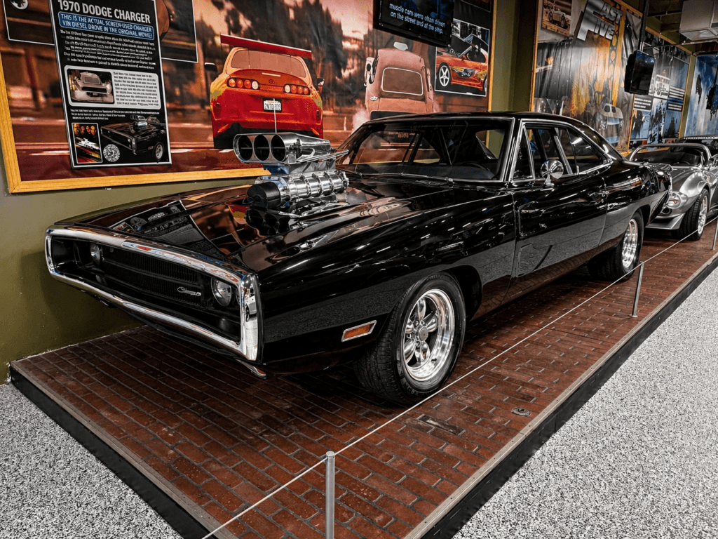fast and furious car on display at volo museum