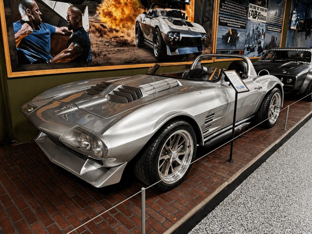 fast and furious car on display at volo museum