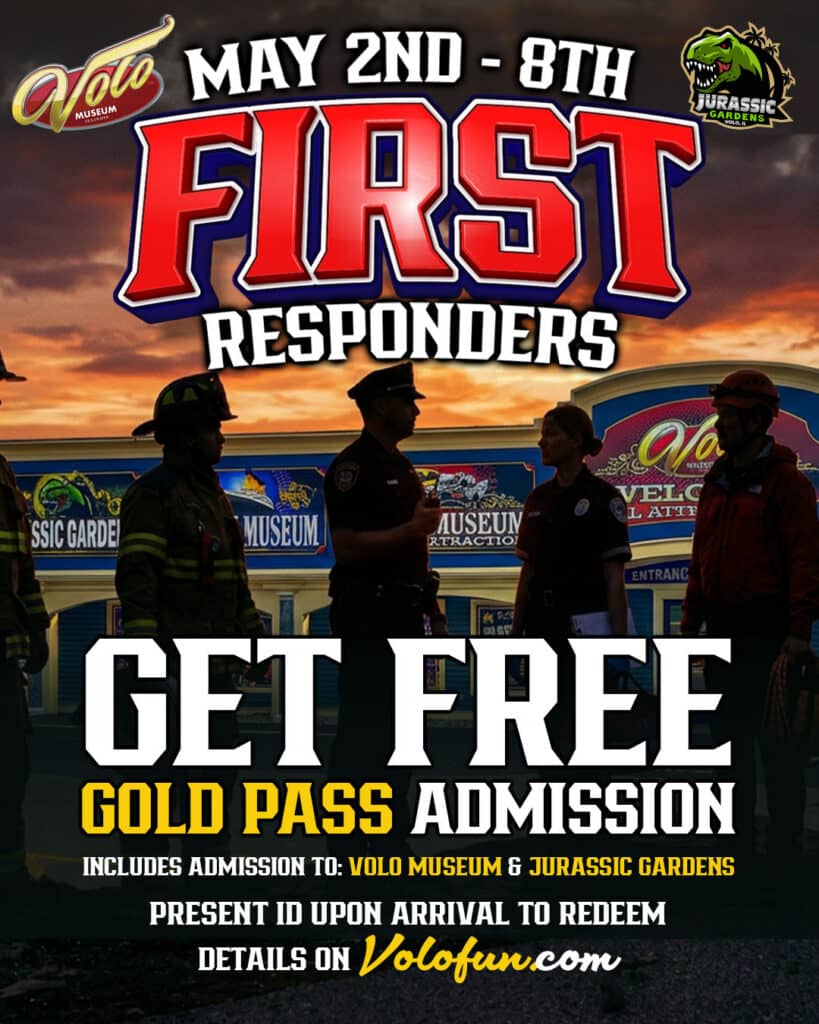 First responders week at volo museum may 2-8 2026