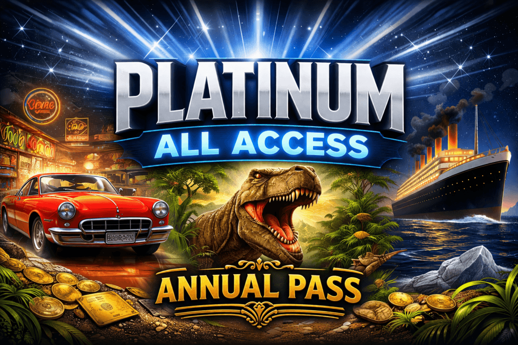Platinum adventure annual pass design