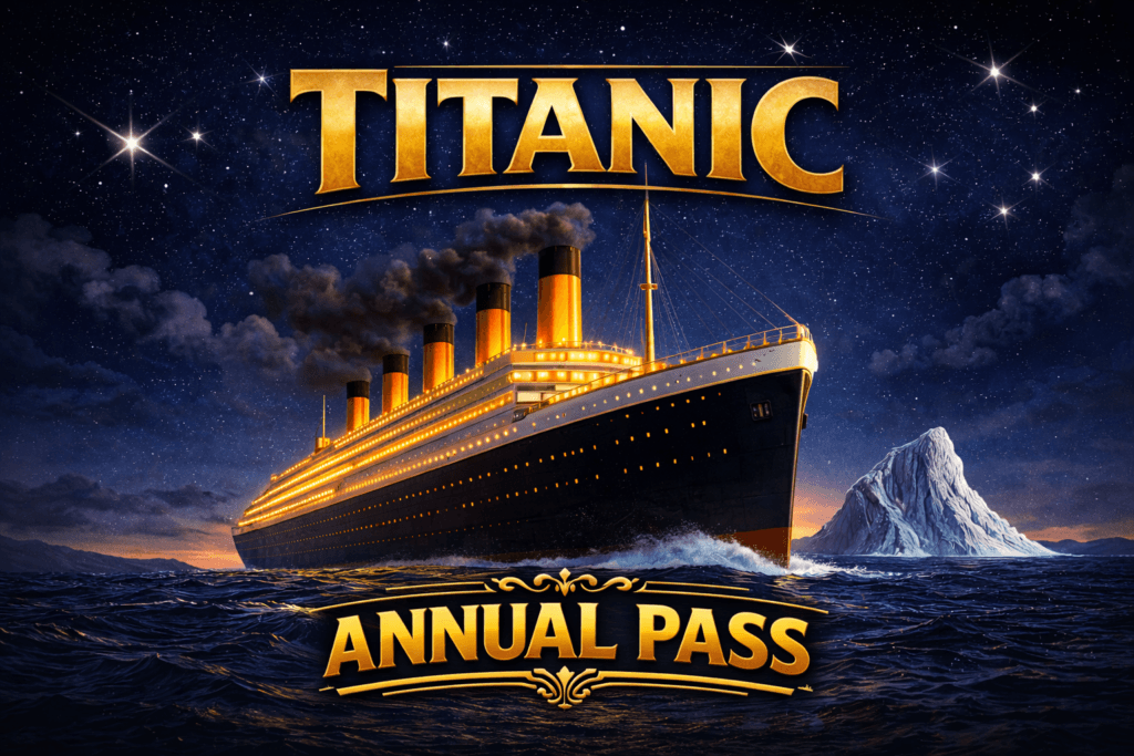 Titanic night sail with annual pass