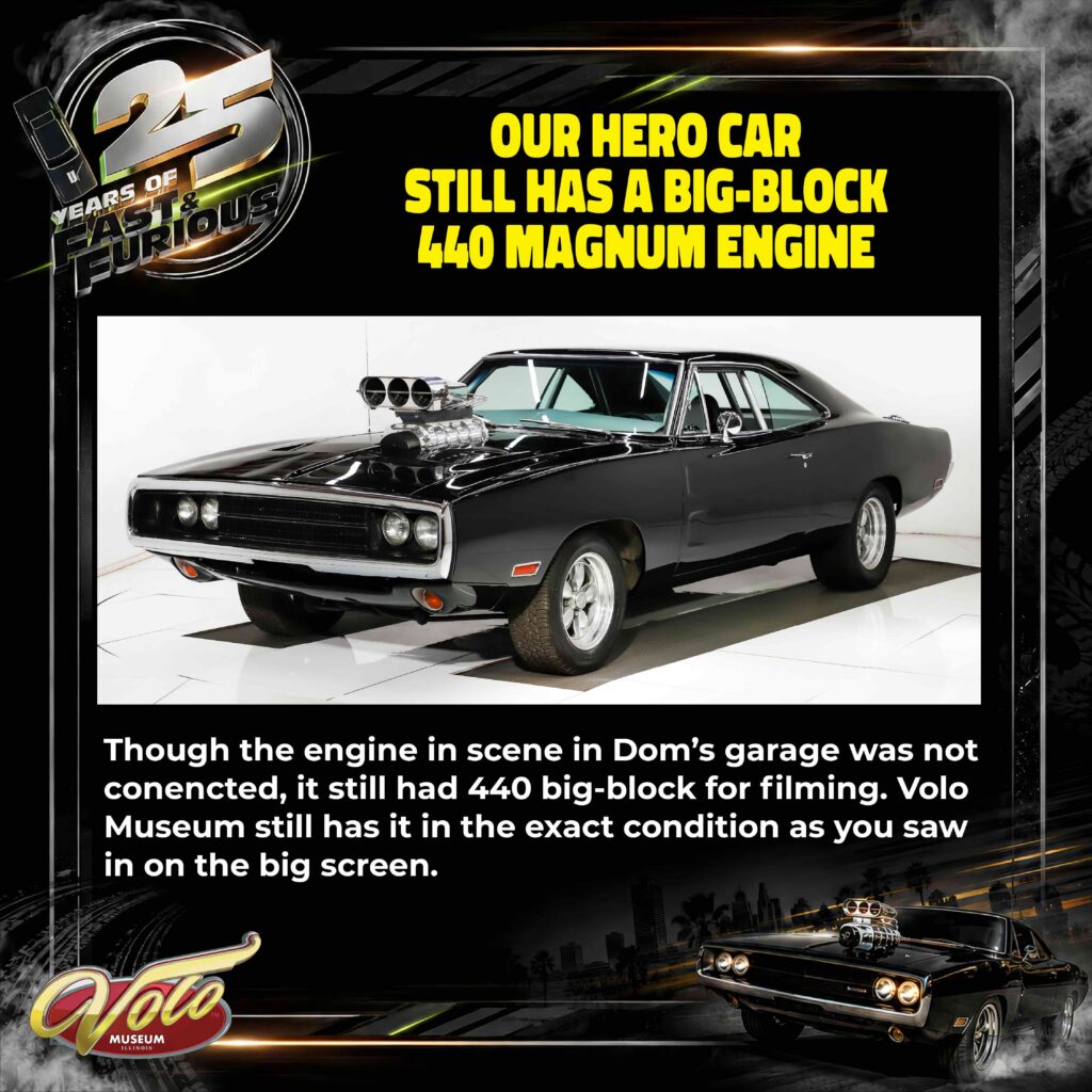 Hero car from the fast and the furious 970 dodge charger