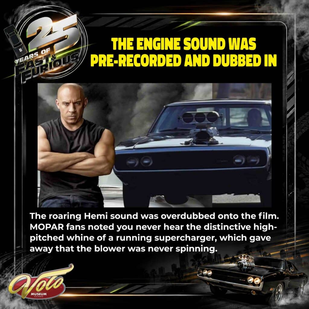 Vin Diesel with car from the first fast and the furious