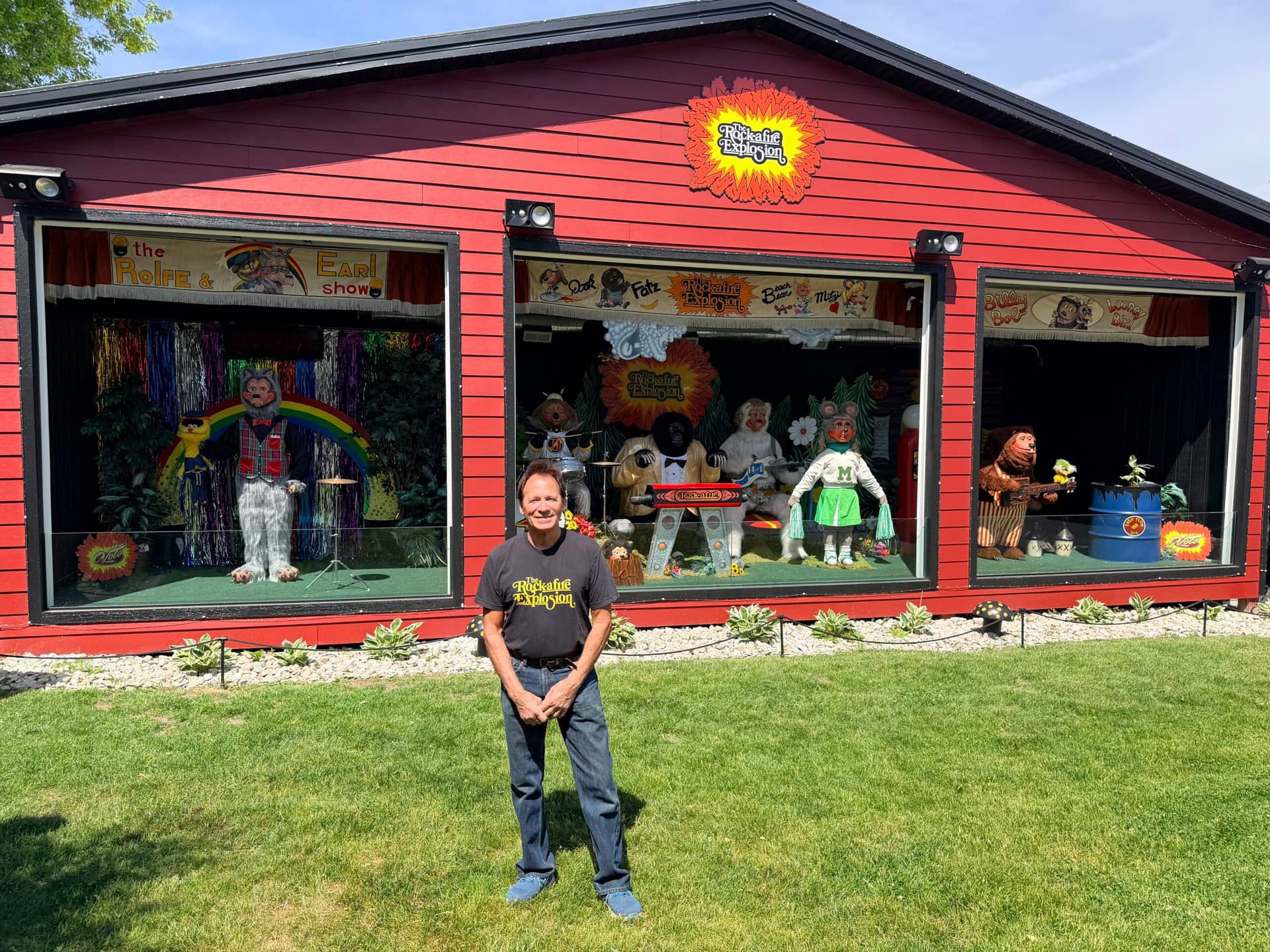 Rock-afire Explosion during the rock-afire extravaganza at volo museum