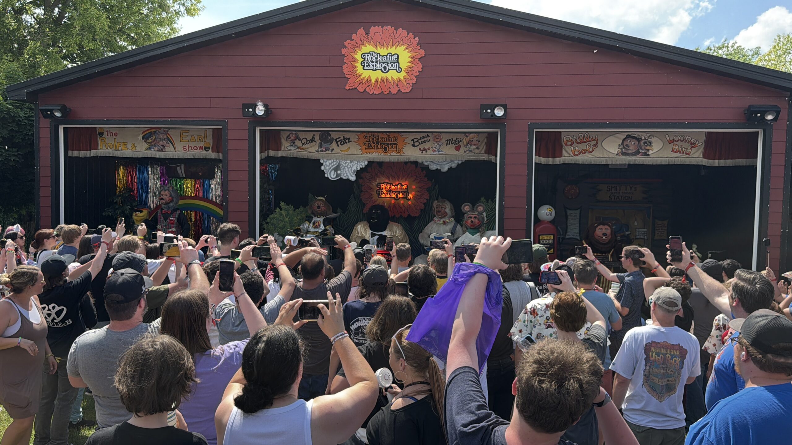 Rock-afire Explosion during the rock-afire extravaganza at volo museum